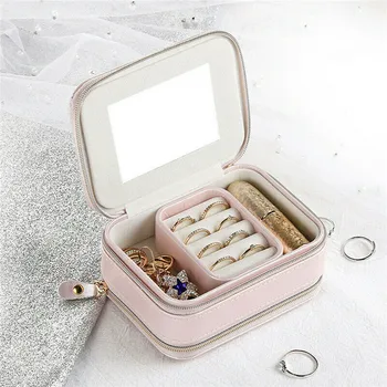 Portable Jewelry Box Organizer Travel PU Leather Jewellery Ornaments Case Storage Pink Blue
Portable Jewelry Box Organizer Travel PU Leather Jewellery Ornaments Case Storage Pink Blue