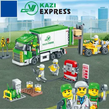 4 pcs / set Urban Street View Logistics Center Car Building Blocks Set Classic Building Blocks Children Toys
4 pcs / set Urban Street View Logistics Center Car Building Blocks Set Classic Building Blocks Children Toys