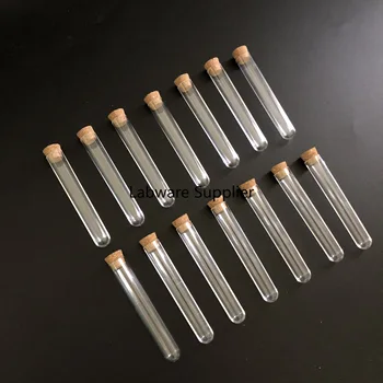 (200 pieces/pack) 13*78mm Clear Plastic test tubes with Cork cap Use for Laboratory or Stoppers Empty Scented tea Tubes
(200 pieces/pack) 13*78mm Clear Plastic test tubes with Cork cap Use for Laboratory or Stoppers Empty Scented tea Tubes