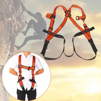 New High Strength Polyester Adjustable Climbing Harness Full Body Safety Belt for Outdoor Rock Climbing Aerial Work Accessory
New High Strength Polyester Adjustable Climbing Harness Full Body Safety Belt for Outdoor Rock Climbing Aerial Work Accessory