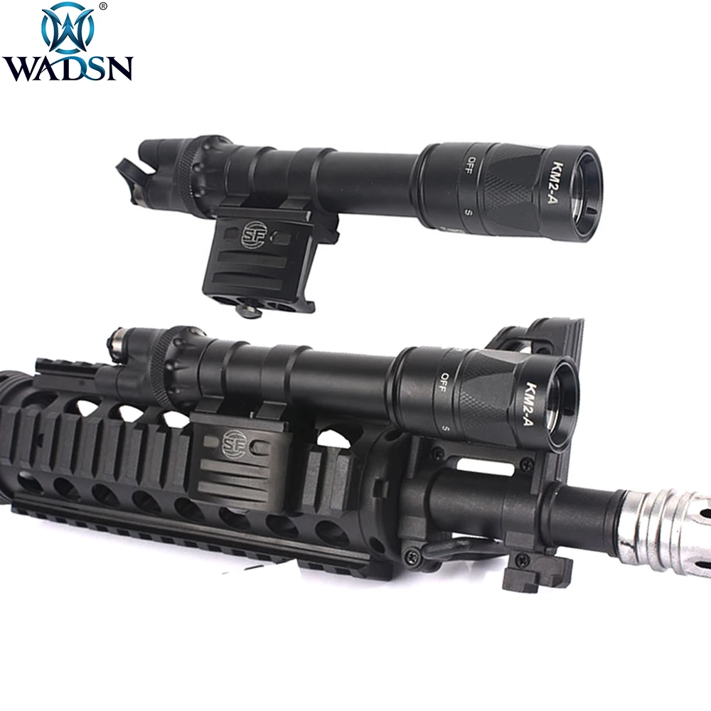 WADSN Hunting Weapon Light M612V Scout Light with RM45 Mount Airsoft Tactical Rifle Flashlight Strobe Output Version
WADSN Hunting Weapon Light M612V Scout Light with RM45 Mount Airsoft Tactical Rifle Flashlight Strobe Output Version