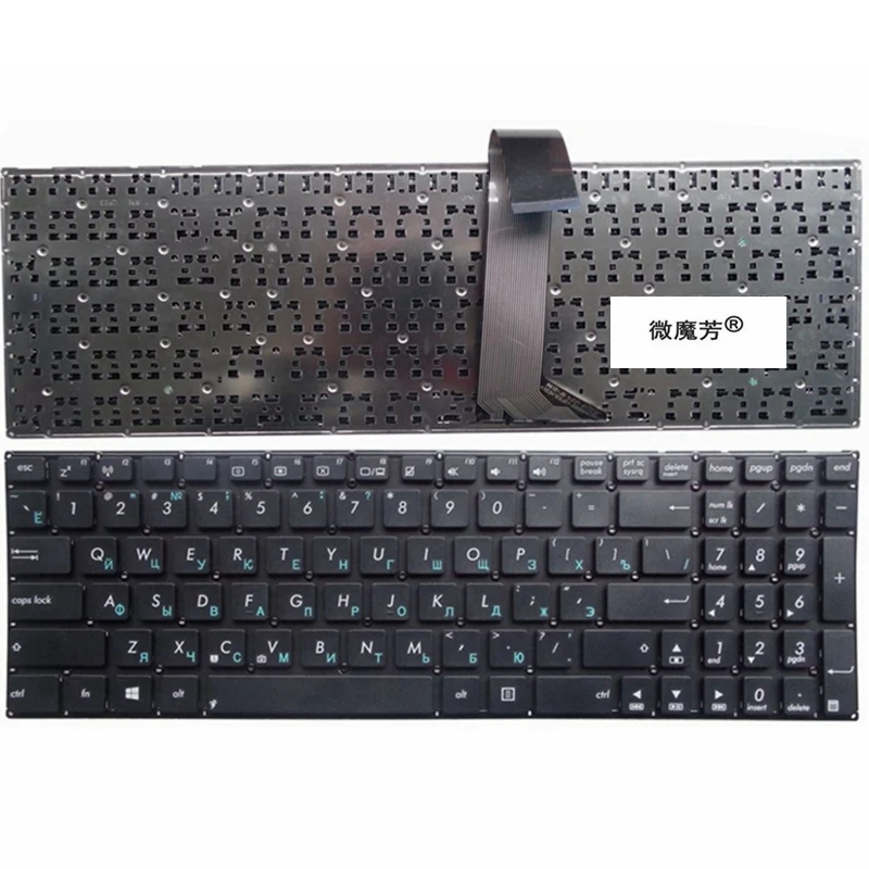 

Russian Laptop keyboard FOR ASUS S56 S56C S56CA S56CB S56CM 0KN0-N31RU13 K56 K56C K56CM R505C K56CB K56CA Without frame ru