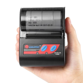 58mm Practical Ticket Mini Shop Rechargeable Handheld Portable Wireless Bluetooth 4.0 Receipt Machine Thermal Printer Resaurant
58mm Practical Ticket Mini Shop Rechargeable Handheld Portable Wireless Bluetooth 4.0 Receipt Machine Thermal Printer Resaurant
