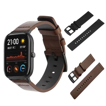 Leather Sports Strap for Huami Amazfit Bip GTS Stratos 2 3 Pace 2s Watch Band Tracker Accessories Belt Wristband Straps Bracelet
Leather Sports Strap for Huami Amazfit Bip GTS Stratos 2 3 Pace 2s Watch Band Tracker Accessories Belt Wristband Straps Bracelet