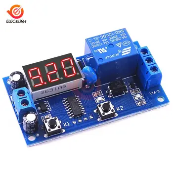 DC 12V Digital Time Delay Relay Module Ptocoupler isolation relay output Trigger Cycle Timer Delay Switch Timing Control Module
DC 12V Digital Time Delay Relay Module Ptocoupler isolation relay output Trigger Cycle Timer Delay Switch Timing Control Module