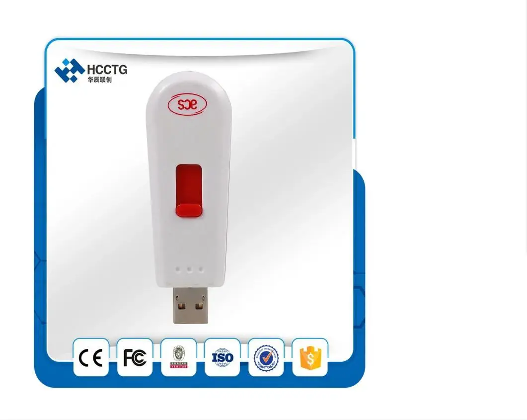 

Hot Selling 13.56 MHz Ccid Standard USB Token NFC Contactless Smart Card Reader (ACR122T)