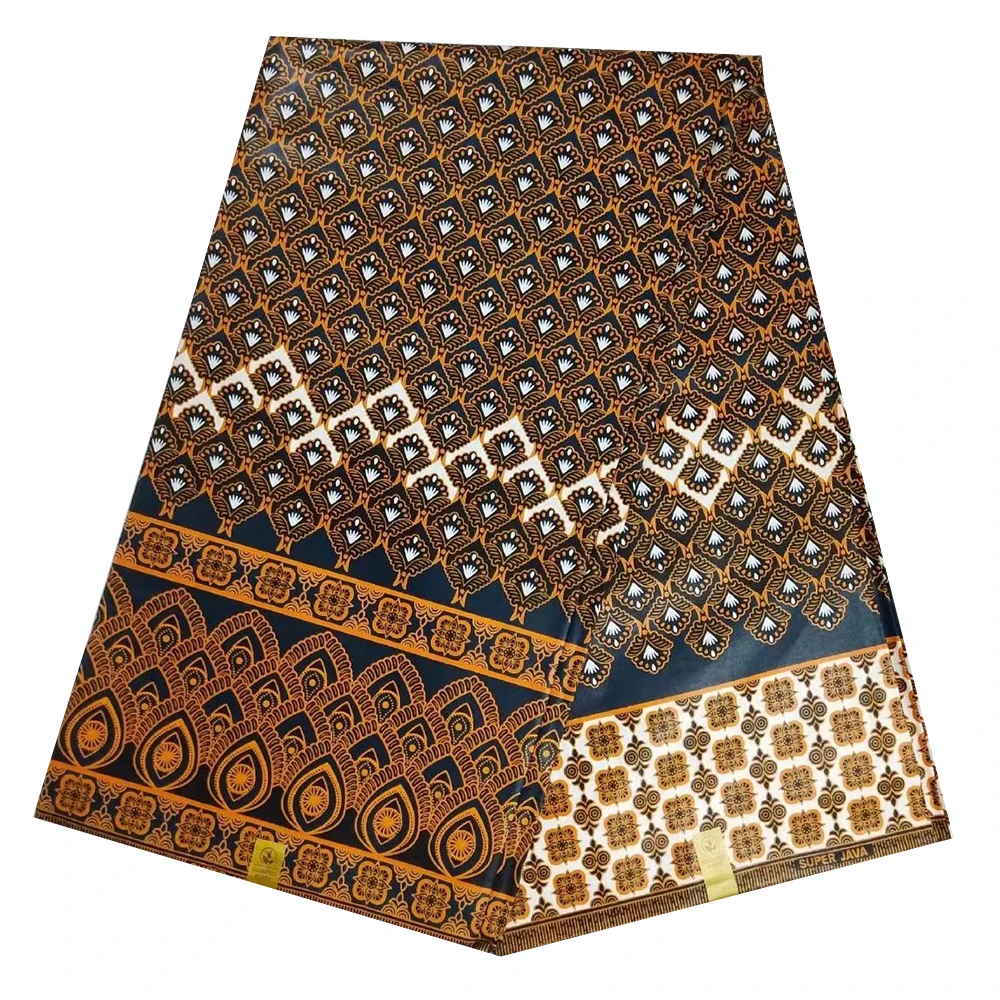 Ghana African JAVA Tissus Wax Pange 100% Cotton Nigerian Ankara Fabric African Real Wax Print 6 Yards 2020 High Quality Material
Ghana African JAVA Tissus Wax Pange 100% Cotton Nigerian Ankara Fabric African Real Wax Print 6 Yards 2020 High Quality Material