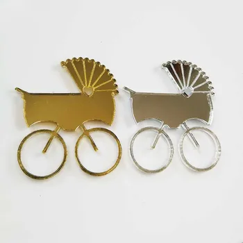 50pcs Custom Cute Baby Carriage Personalized Mirror Acrylic New Birth Born Stickers Babyshower Decor Tags Favor
50pcs Custom Cute Baby Carriage Personalized Mirror Acrylic New Birth Born Stickers Babyshower Decor Tags Favor
