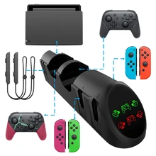 Charging Dock Desktop Extended Charger Station Game Console for Nintendo Switch 6 In 1 Dock Base
Charging Dock Desktop Extended Charger Station Game Console for Nintendo Switch 6 In 1 Dock Base