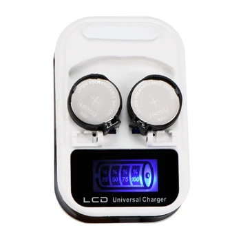 3.6V 2-Slot Button Battery Charger Two Slots Recharging For LIR2016/LIR2025/LIR2032/ML2016/ML2025/ML2032 Indicator Intelligent
3.6V 2-Slot Button Battery Charger Two Slots Recharging For LIR2016/LIR2025/LIR2032/ML2016/ML2025/ML2032 Indicator Intelligent