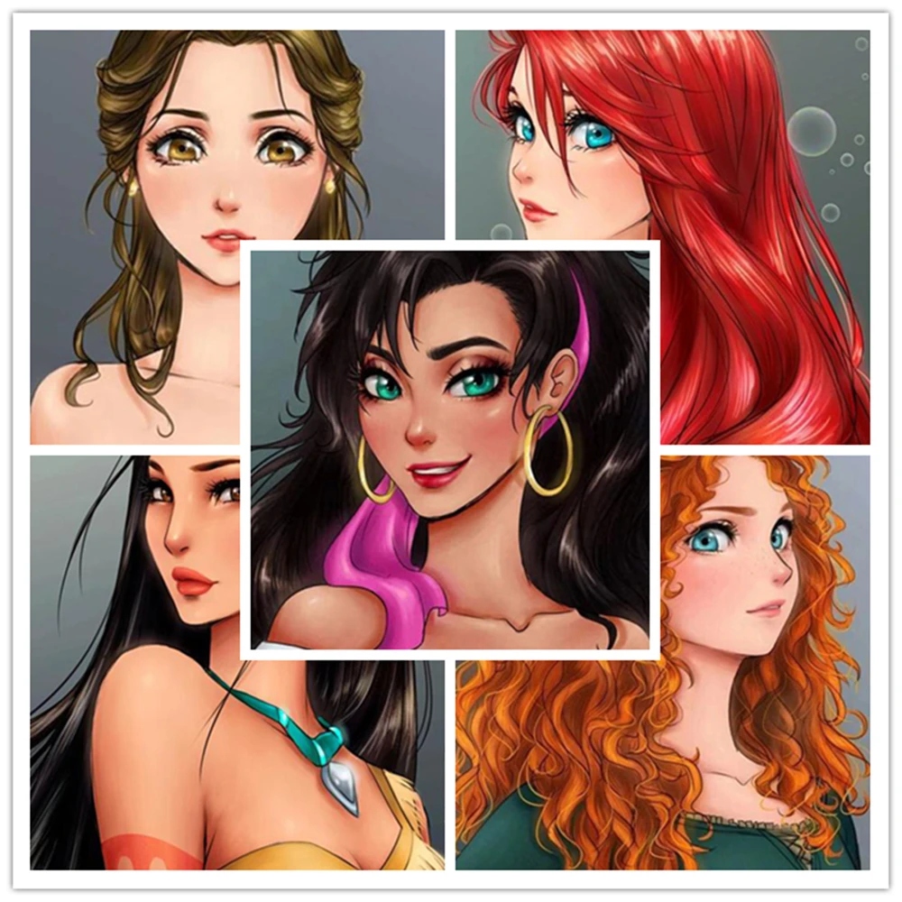 Disney Cartoon Princess Series Wall Art Canvas Painting Nordic Posters and Prints Wall Pictures for Living Room Decoration
Disney Cartoon Princess Series Wall Art Canvas Painting Nordic Posters and Prints Wall Pictures for Living Room Decoration