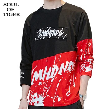 SOUL OF TIGER 2020 Fashion Korean Spring Men Patchwork Tee Shirts Male Printed T-shirts Casual Cotton Tops Clothes Plus Size 5XL
SOUL OF TIGER 2020 Fashion Korean Spring Men Patchwork Tee Shirts Male Printed T-shirts Casual Cotton Tops Clothes Plus Size 5XL