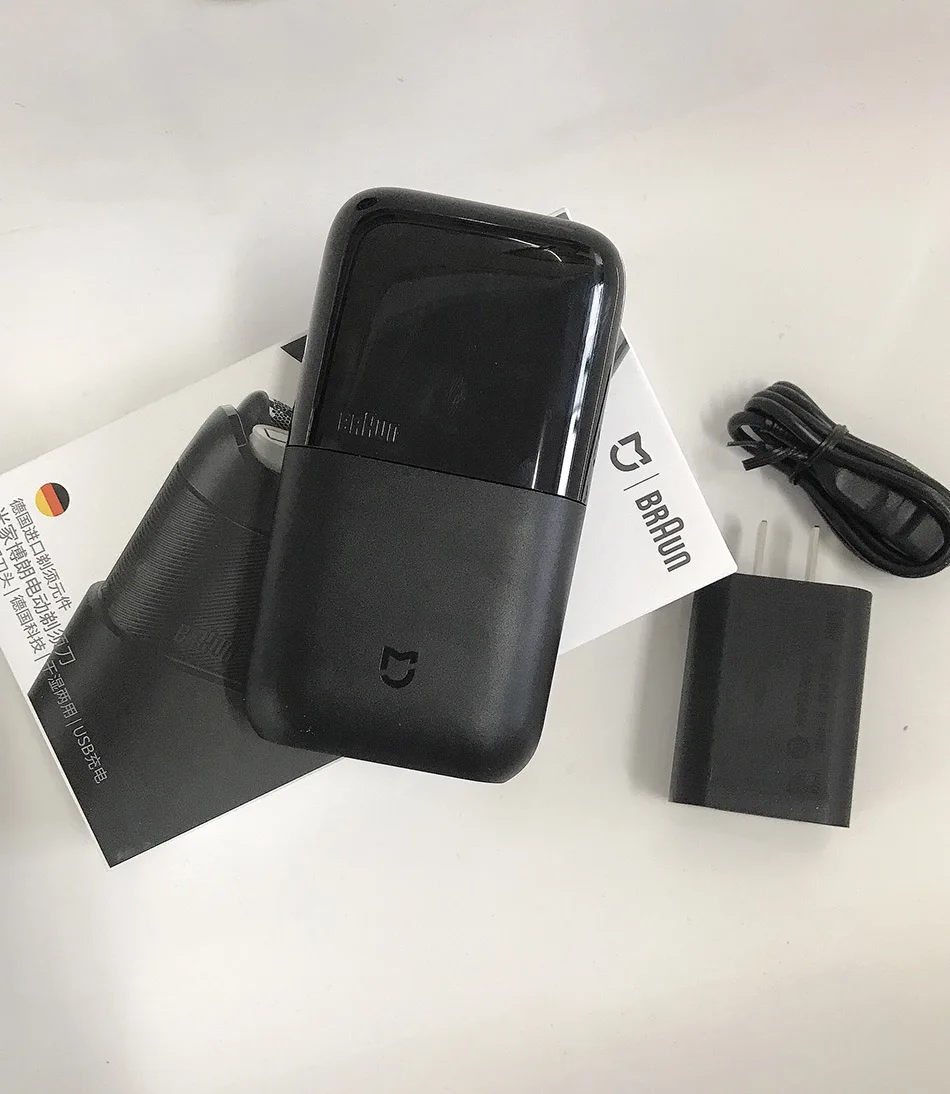 Xiaomi Mijia Braun Portable Electric Shaver Independent Floating Blades Germany Bionic Knife Net IPX7 Waterproof 7200 rpm Motor (34)