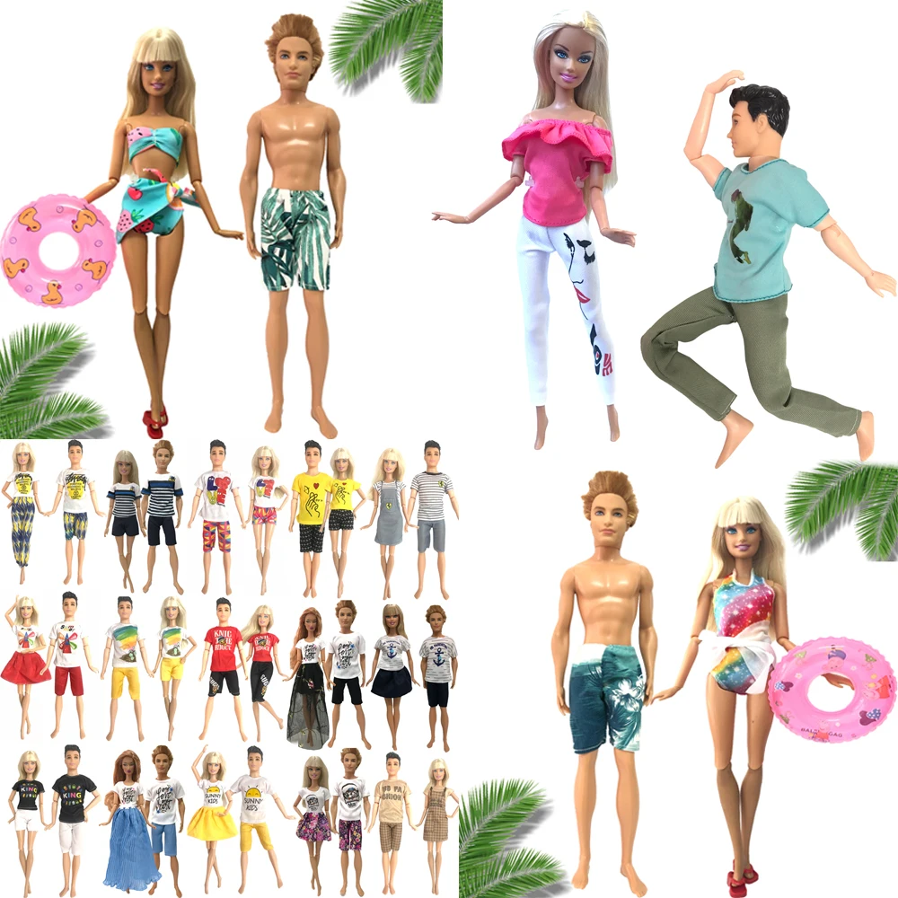 NK Hot Sell 2 Set Mixed Male And Female Doll Suit Casual Autumn Clothes Fashion Dress For Barbie Doll Accessories Gift Toy J J
NK Hot Sell 2 Set Mixed Male And Female Doll Suit Casual Autumn Clothes Fashion Dress For Barbie Doll Accessories Gift Toy J J