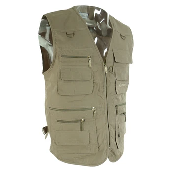 Men's 16 Pockets Fishing Vest Quick Dry Breathable Outdoor Sports Photography Hiking Travelers Vest Jacket XL/XXL/XXXL/XXXXL
Men's 16 Pockets Fishing Vest Quick Dry Breathable Outdoor Sports Photography Hiking Travelers Vest Jacket XL/XXL/XXXL/XXXXL