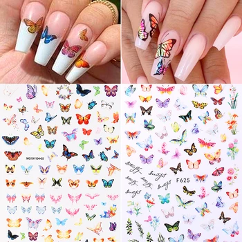 2020 Hot 3D Nail Sticker Paper Butterfly Pattern Transfer Beautiful Decals Decoration Nail Art Wraps DIY Design Accessories
2020 Hot 3D Nail Sticker Paper Butterfly Pattern Transfer Beautiful Decals Decoration Nail Art Wraps DIY Design Accessories