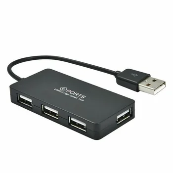 2.0 Portable Accessories Stable For Laptop Computer 4 Ports Splitter Plug And Play Expansion Mini High Speed Safe USB Hub
2.0 Portable Accessories Stable For Laptop Computer 4 Ports Splitter Plug And Play Expansion Mini High Speed Safe USB Hub