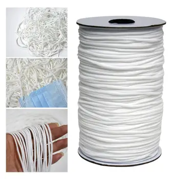 Face Mouth Mask Round Elastic Cord Bands Reel Sewing Stretchy Tape Elasticity
Face Mouth Mask Round Elastic Cord Bands Reel Sewing Stretchy Tape Elasticity