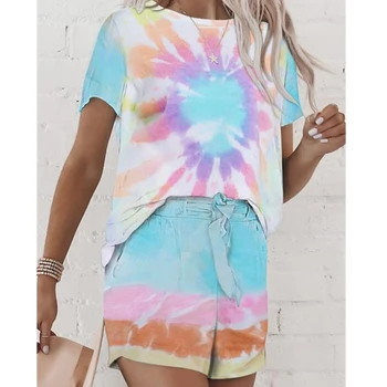 WEPBEL Leisure Tops Casual Short Pants Shorts Home Set Sleepwear Women Pajamas Sets Girls Comfortable Home Clothes
WEPBEL Leisure Tops Casual Short Pants Shorts Home Set Sleepwear Women Pajamas Sets Girls Comfortable Home Clothes