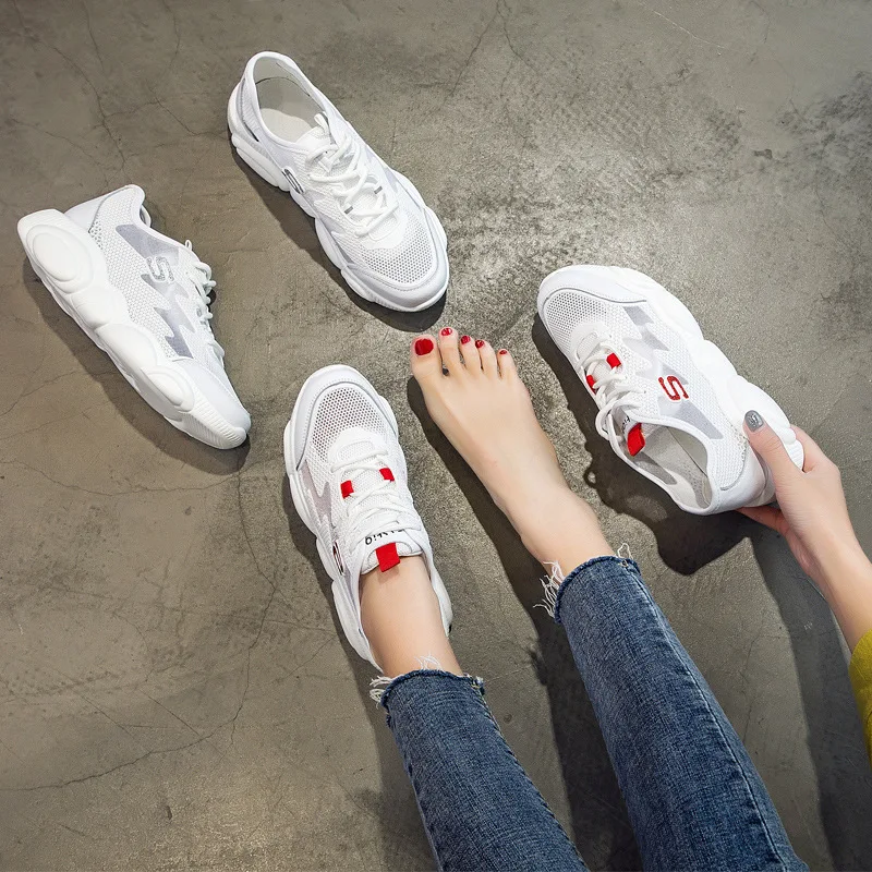 WOMEN'S Shoes 2019 Spring Summer New Style Mesh Small White Shoes Versatile Korean-style College Style Dad Shoes Breathable Bear
WOMEN'S Shoes 2019 Spring Summer New Style Mesh Small White Shoes Versatile Korean-style College Style Dad Shoes Breathable Bear