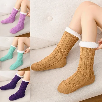1 Pair Women Men Indoor Floor Socks Warm Stretchy Soft Thicken for Winter Home FEA889
1 Pair Women Men Indoor Floor Socks Warm Stretchy Soft Thicken for Winter Home FEA889