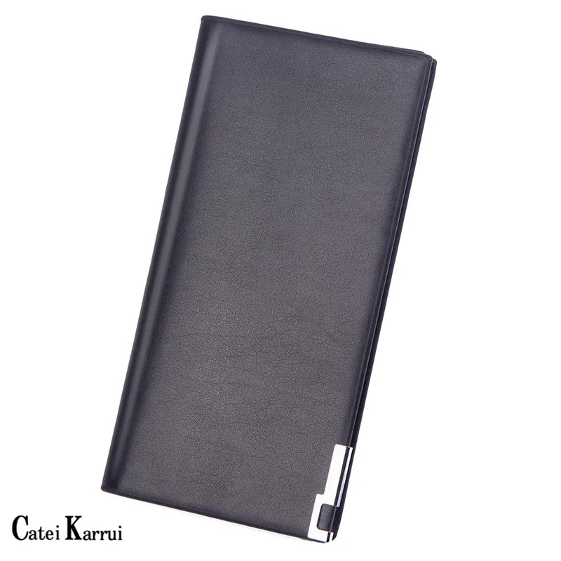 Catei Karrui 2020 New Long wallet contrast color men's business metal suit bag European and American iron edge men wallet
Catei Karrui 2020 New Long wallet contrast color men's business metal suit bag European and American iron edge men wallet