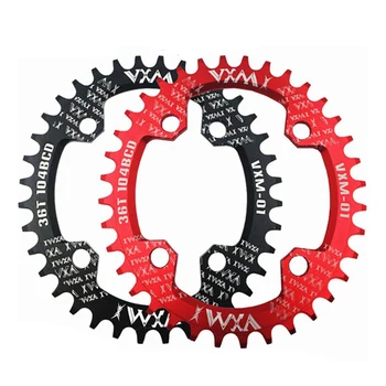 Bike Chainring 104 BCD Narrow Wide Chain Ring 1 Speed Chainwheel
Bike Chainring 104 BCD Narrow Wide Chain Ring 1 Speed Chainwheel