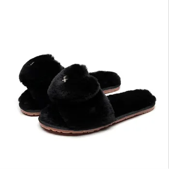 Fur Slides Slippers Women Winter House Slippers Womens Designer Shoes Love Myun Heart-Shaped Outside Plush Flat Cut Slippers
Fur Slides Slippers Women Winter House Slippers Womens Designer Shoes Love Myun Heart-Shaped Outside Plush Flat Cut Slippers