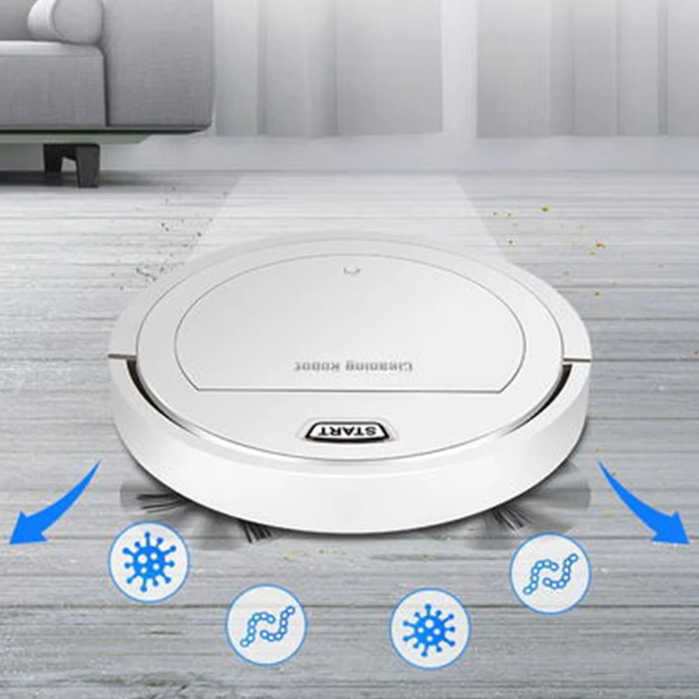Large Suction Sweeping Robot Vacuum Cleaner USB Home Charging Fully Intelligent Automatic Induction Clean Dust Machine 10W 7V
Large Suction Sweeping Robot Vacuum Cleaner USB Home Charging Fully Intelligent Automatic Induction Clean Dust Machine 10W 7V