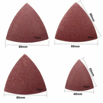 Abrasive Sanding Woodwork Tool Grit Sandpaper Woods Plastic For Multimaster Fein