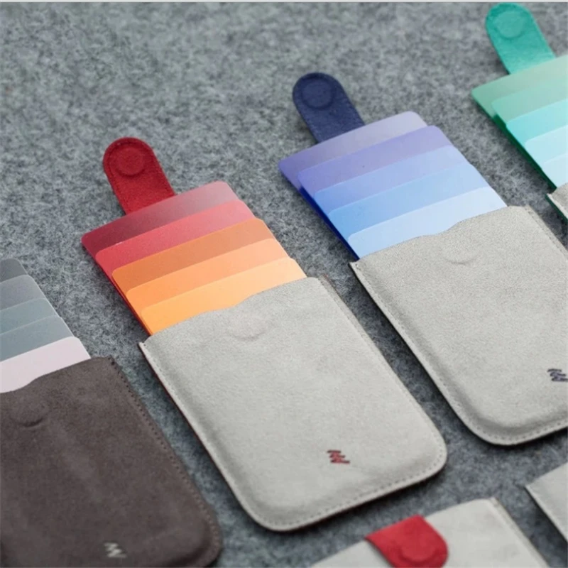 1Pc Colorful Gradient Smart Card Men Wallet Money Bags DAX Ultra Slim Pulled Cards Holder Portable Cards Money Women Short Purse
1Pc Colorful Gradient Smart Card Men Wallet Money Bags DAX Ultra Slim Pulled Cards Holder Portable Cards Money Women Short Purse