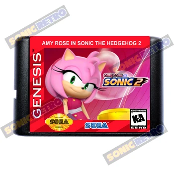 Amy Rose in Sonic The Hedgehog 2 16 Bit MD Game Card For Sega Mega Drive For Genesis
Amy Rose in Sonic The Hedgehog 2 16 Bit MD Game Card For Sega Mega Drive For Genesis
