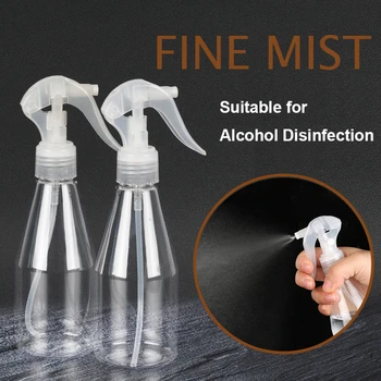 200ml Portable Plastic Spray Bottle Transparent Makeup Moisture Atomizer Pot Fine Mist Spray Bottles Alcohol Disinfection Tools
200ml Portable Plastic Spray Bottle Transparent Makeup Moisture Atomizer Pot Fine Mist Spray Bottles Alcohol Disinfection Tools