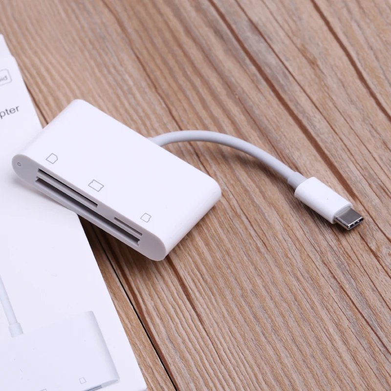 Устройство для чтения карт типа C USB OTG телефон чтение SD TF CF Ipad Pro 2018 Huawei P30 Samsung S9 S10 S20