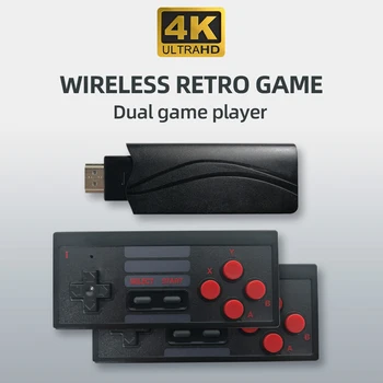 4K S3 HDMI Video Game Console Built in 628 Classic Games Mini Retro Console Wireless Handheld Controller Dual Players
4K S3 HDMI Video Game Console Built in 628 Classic Games Mini Retro Console Wireless Handheld Controller Dual Players