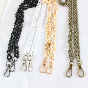 New Colors Women Acrylic Shoulder Bag Strap Chic Solid Color Or Mix Color In 1.5cm*2cm Messenger Handbags Belts Fashion
New Colors Women Acrylic Shoulder Bag Strap Chic Solid Color Or Mix Color In 1.5cm*2cm Messenger Handbags Belts Fashion