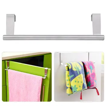 New 23cm Stainless Steel Towel Bar Holder Over the Kitchen Cabinet Cupboard Door Hanging Rack Storage Holders Accessories
New 23cm Stainless Steel Towel Bar Holder Over the Kitchen Cabinet Cupboard Door Hanging Rack Storage Holders Accessories