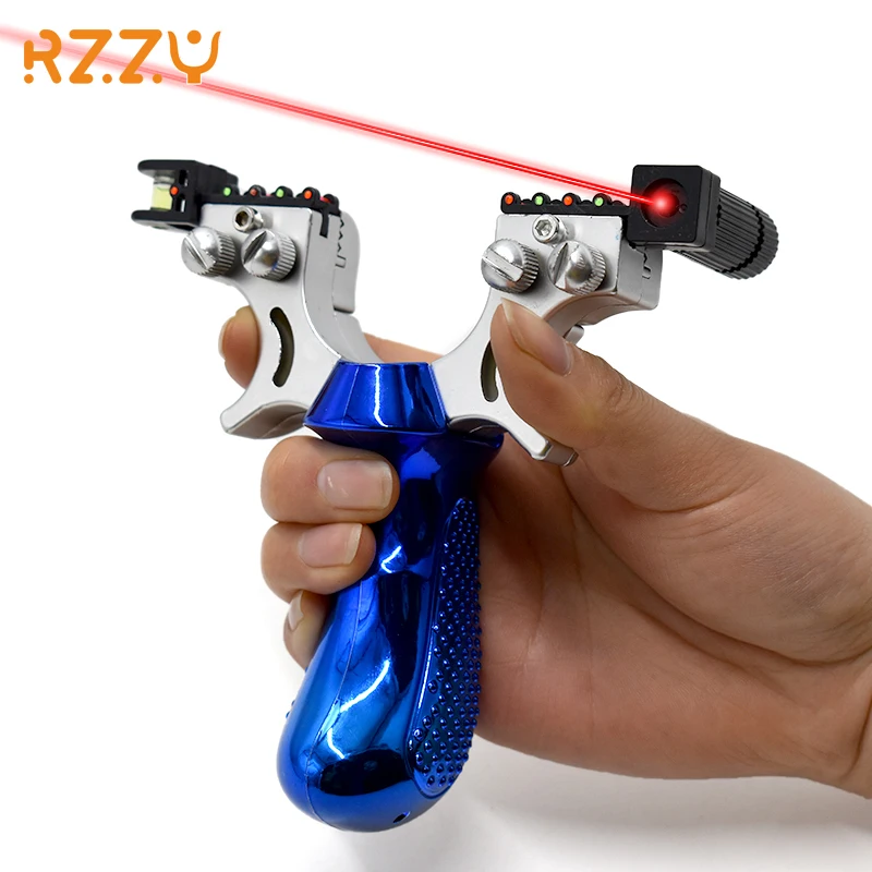 New Resin Slingshot High Precision Laser Aiming Catapult with Flat Rubber Band for Outdoor Shooting Hunting Sports Accessories
New Resin Slingshot High Precision Laser Aiming Catapult with Flat Rubber Band for Outdoor Shooting Hunting Sports Accessories