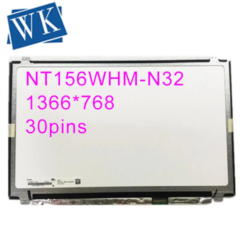 15,6 "1366*768 30pin ЖК-дисплей, светодиодный экран для ноутбука, дисплей NT156WHM-N32 N42 N12 B156XTN07.1,B156XN04,N156BGA-EA2,N156BGE-EB2
15,6 "1366*768 30pin ЖК-дисплей, светодиодный экран для ноутбука, дисплей NT156WHM-N32 N42 N12 B156XTN07.1,B156XN04,N156BGA-EA2,N156BGE-EB2