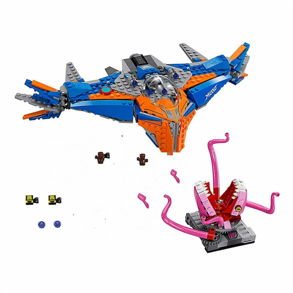 10748 481Pcs Super Heroes Guardians The Milano vs. The Abilisk Building Blocks Toys Compatible With Bela 76081
10748 481Pcs Super Heroes Guardians The Milano vs. The Abilisk Building Blocks Toys Compatible With Bela 76081