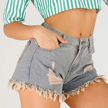 Summer Sexy Denim Shorts Women High Waist Jean Shorts women worn loose burr hole jeans shorts 6-color Loose S-3XL Femme 2020 New
Summer Sexy Denim Shorts Women High Waist Jean Shorts women worn loose burr hole jeans shorts 6-color Loose S-3XL Femme 2020 New