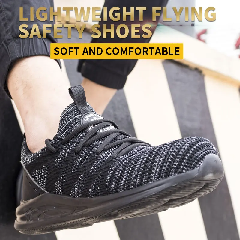 Labor Insurance Shoes Breathable Anti-smashing Anti-piercing Safety Boots Non-slip Wear-resistant Breathable Work Safety Shoes
Labor Insurance Shoes Breathable Anti-smashing Anti-piercing Safety Boots Non-slip Wear-resistant Breathable Work Safety Shoes