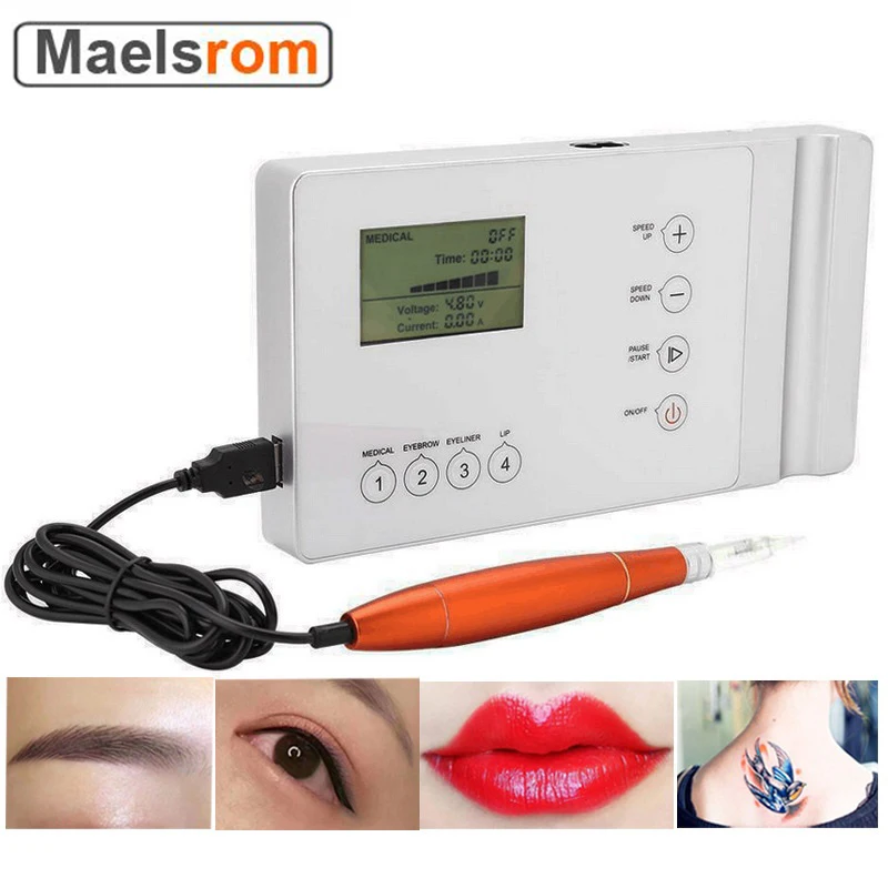 Permanent Makeup Machine Eyebrow Tattoo Digital Device Eyeliner Lip Machine Pen MTS Micro Cartridge Needle Set
Permanent Makeup Machine Eyebrow Tattoo Digital Device Eyeliner Lip Machine Pen MTS Micro Cartridge Needle Set
