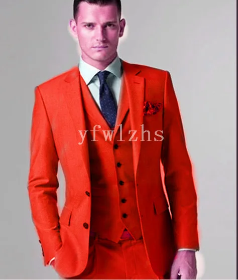 New Arrival Two Buttons Groomsmen Notch Lapel Groom Tuxedos Men Suits Wedding/Prom Best Man Blazer ( Jacket+Pants+Vest+Tie) B148
New Arrival Two Buttons Groomsmen Notch Lapel Groom Tuxedos Men Suits Wedding/Prom Best Man Blazer ( Jacket+Pants+Vest+Tie) B148