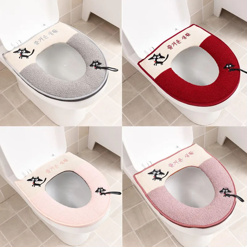 1 Pcs Toilet Seat Cover Soft Comfortable Washable Pattern Winter Warm Closestool Mat Commode Seat Lid Pad Bathroom Decor
1 Pcs Toilet Seat Cover Soft Comfortable Washable Pattern Winter Warm Closestool Mat Commode Seat Lid Pad Bathroom Decor