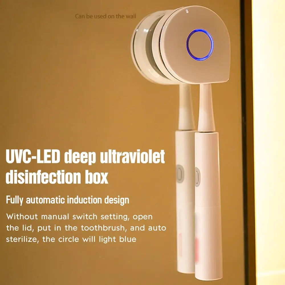 Fashion Toothbrush Sterilizer Uv Toothbrushholder ABS Portable Uv Sterilizer Toothbrushbox Bathroom Lights
Fashion Toothbrush Sterilizer Uv Toothbrushholder ABS Portable Uv Sterilizer Toothbrushbox Bathroom Lights