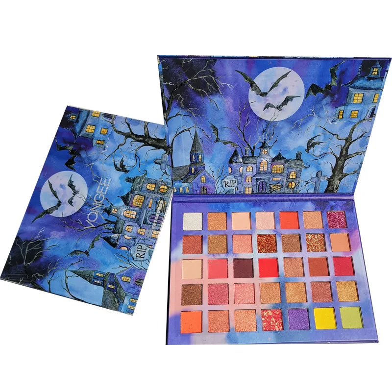 2020 new 35 color Halloween series eye shadow disc ground color matte sequins student parity make-up
2020 new 35 color Halloween series eye shadow disc ground color matte sequins student parity make-up
