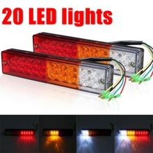 1Pcs 20 LED Truck Tail Light Waterproof LED Tail Light for Truck Trailer ATV Caravan Turn Signal Brake Reverse Running Taillight
1Pcs 20 LED Truck Tail Light Waterproof LED Tail Light for Truck Trailer ATV Caravan Turn Signal Brake Reverse Running Taillight