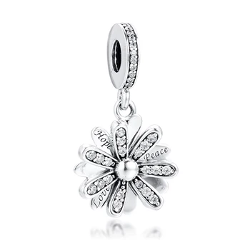 QANDOCCI Beads fits for Necklaces Bracelets 100% 925 Sterling-Silver-Jewelry Sparkling Daisy Flower Dangle Charms Free Shipping
QANDOCCI Beads fits for Necklaces Bracelets 100% 925 Sterling-Silver-Jewelry Sparkling Daisy Flower Dangle Charms Free Shipping