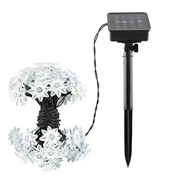Outdoor Solar 20LED Lotus Light String Garden Landscape Light Festival Wedding Garden Decoration Light
Outdoor Solar 20LED Lotus Light String Garden Landscape Light Festival Wedding Garden Decoration Light